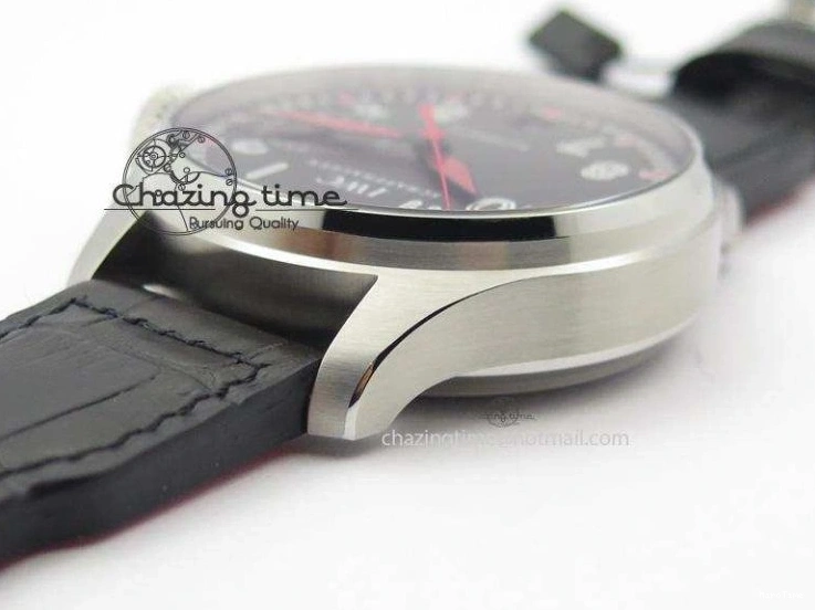 MIROTIME 0501 RelaxedFit Big Pilot Real PR IW500435 “Muhammad Ali” ZF Best Edition On Black Leather Strap A 7295